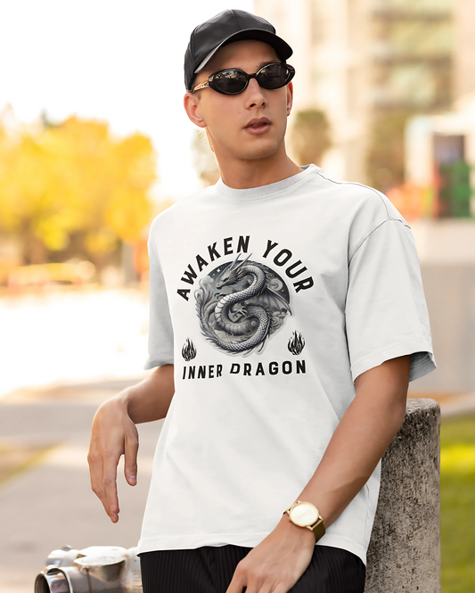 Over Sized T-Shirt Awaken Your Dragon